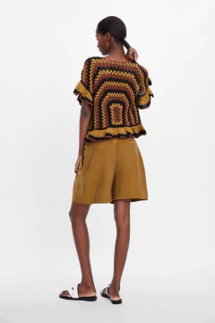 Blusa Verona Crochê na internet