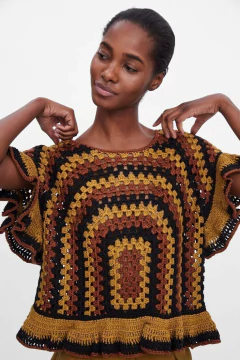 Blusa Verona Crochê - comprar online