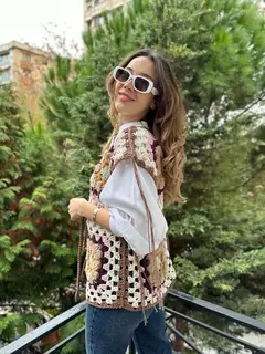 Colete Boho Crochê! - loja online