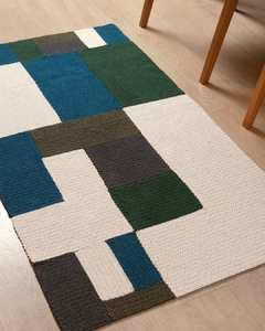 Tapete Design Geométrico em Crochê