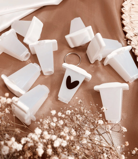 Chaveiro Monóculo Com Foto / Escolha a cor