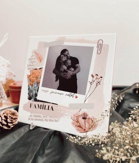 Azulejo Memórias 20x20cm Personalizado