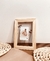 Quadro Florescer - Madeira Crua 10x15cm