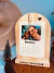 Calendário De Mesa Personalizado (Com Base De Madeira) - loja online