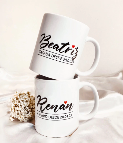 Dupla de Canecas 325ml Personalizada