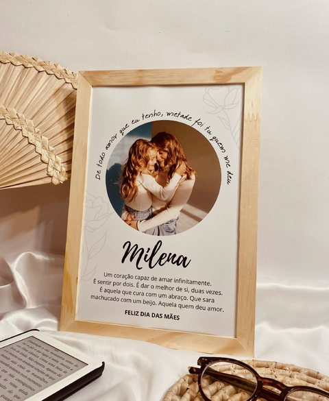 Quadro Simplicidade - Especial Mães