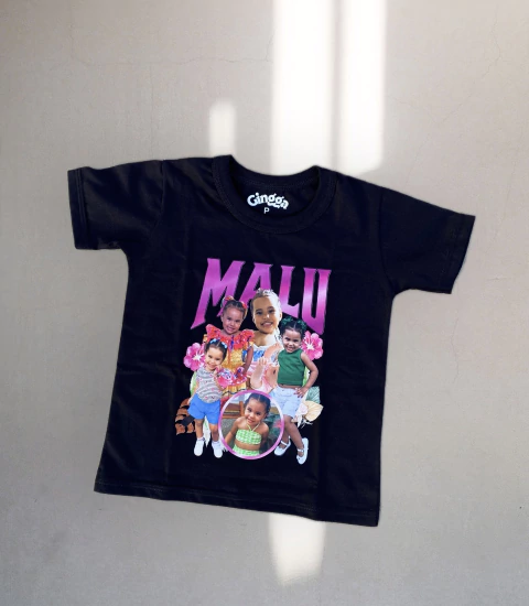 Camiseta Personalizada Com Fotos - comprar online