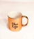 Caneca Cromada Rosé Gold Personalizada