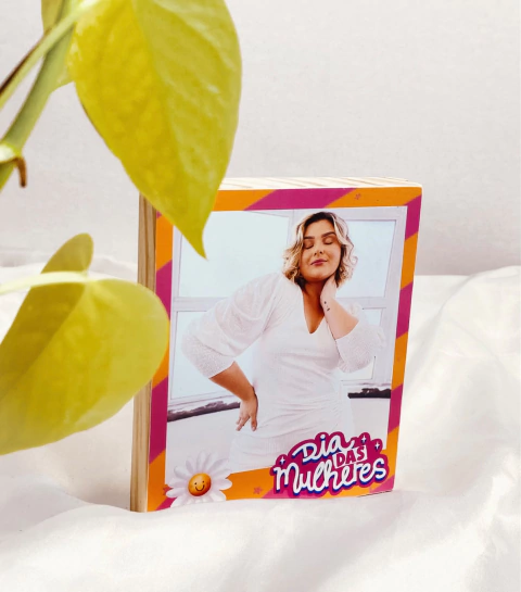 Polaroid de Mesa Flower / Dia da Mulher