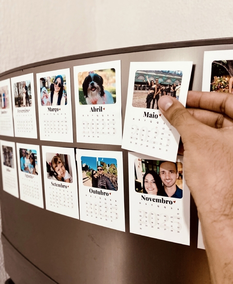 Imãs Calendário 2025 (12 fotos) - comprar online
