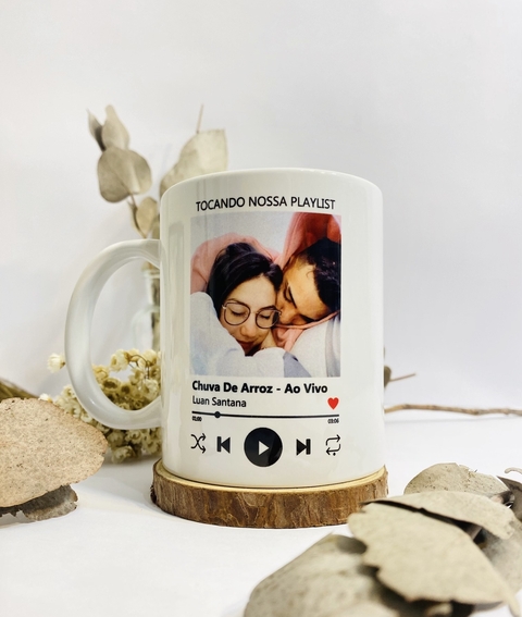 Caneca Interativa Spotify Personalizada