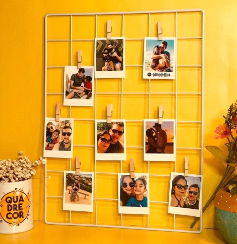 Memory Board Aramado Com Fotos 30x40