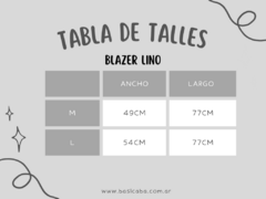 Imagen de Blazer Lino Full Estampa