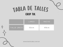 Remeron Micro Tul estampado - tienda online