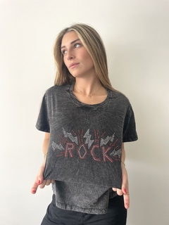 Remera Batik Rock Rojo en internet