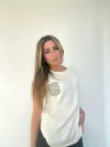 Remera Sin Mangas Bolsillo Print