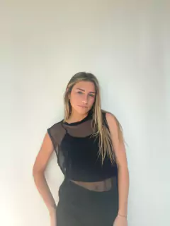 Musculosa Micro Tul en internet