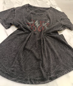 Remera Batik Rock Rojo - basica.ba