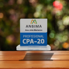 Troféu Certificação Financeira CPA - comprar online