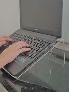 Base/Suporte Notebook em Acrílico ate 15.6" AR - loja online