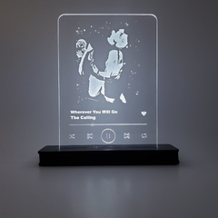 Luminária Led Personalizada - Lasers - Corte Gravação e Produtos Personalizados