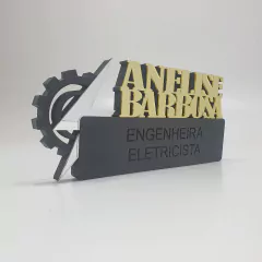 Placa Decorativa Profissões Engenharia Elétrica na internet