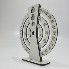 Brinde - Calendário Permanente MDF Branco - loja online