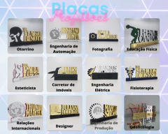 Imagem do Placa Decorativa Profissões Engenharia Elétrica