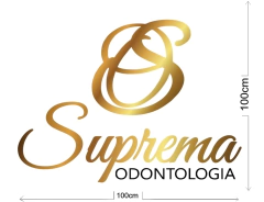 Logo em acrílico espelhado 100cm X 100cm - comprar online