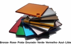 Logo em acrílico espelhado 100cm X 100cm na internet