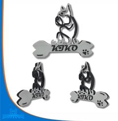 Placa Decorativa Pet Modelo 01