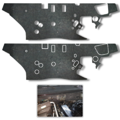 FORRO PAINEL CORTA FOGO SEM AR CONDICIONADO OPALA 1975 A 1992