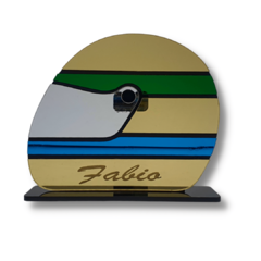 Placa Decorativa Capacete A.S - comprar online