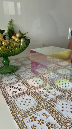 Caixa Acrilico Holografico Lasers na internet