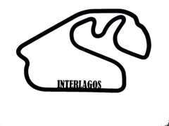Pista - Autódromo MDF Interlagos 60cm - comprar online