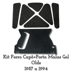 KIT FORRO CAPÔ E PORTA MALAS GOL 1987 ATÉ 1994 - comprar online