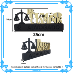 Placa Decorativa Advogado-03 na internet