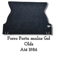 FORRO PORTA MALAS GOL G1 ATÉ 1986 - comprar online