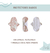 Protectores Diarios Femeninos De Tela X3 Vedetina Ecológicos - tienda online