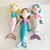 Sirena De Peluche Con Lentejuelas Muñeca