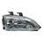 OPTICA FARO DELANTERO HONDA CIVIC 1992 A 1995 VERSION USA - MARCA DEPO