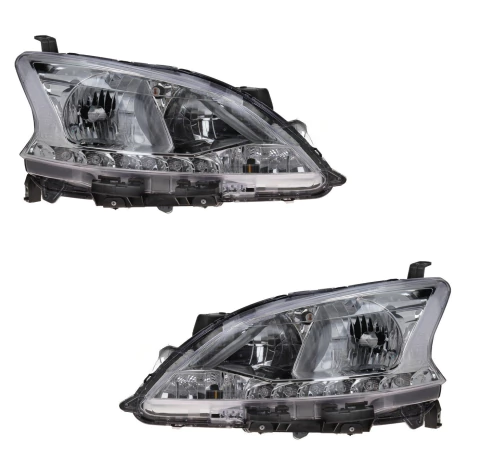 OPTICA NISSAN SENTRA 2014 A 2016 - CON LED - MARCA TYC - comprar online