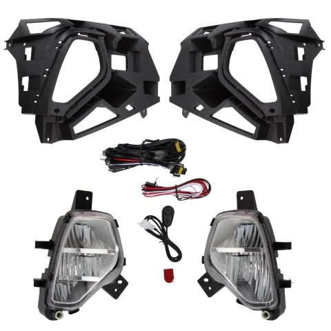 KIT INSTALACION FAROS AUXILIARES ANTINIEBLA VW NIVUS 2021 A 2023 - IMPORTADO