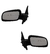 ESPEJO RETROVISOR VW GOL POWER 2006 A 2014 MANUAL 5 PUERTAS - MARCA GIVING