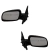 ESPEJO RETROVISOR VW GOL POWER 2006 A 2014 MANUAL 5 PUERTAS - MARCA GIVING