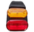 FARO DELIMITADOR LATERAL CAMION ACOPLADO CARRETON AMBAR/ROJO - MARCA APLASTIC