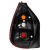 FARO TRASERO FIAT PALIO 2001 A 2007 BASE NEGRA - tienda online