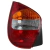 FARO TRASERO FIAT PALIO 2001 A 2007 BASE NEGRA - comprar online