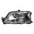 OPTICA FARO DELANTERO PEUGEOT 306 COMANDO ELECTRICO - MARCA TYC en internet