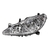 OPTICA FARO DELANTERO PEUGEOT 307 CON LUZ AUXILIAR 2001 A 2006 - MARCA TYC en internet